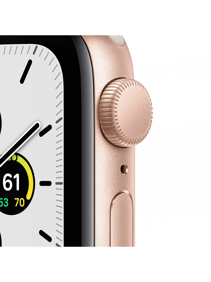 Apple Watch SE (GPS, 44mm) - Gold Aluminium with Sports Band 
