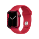 Apple Watch Series 7 (GPS, 41mm) - (PRODUCT)RED Aluminium with (PRODUCT)RED Sports Band